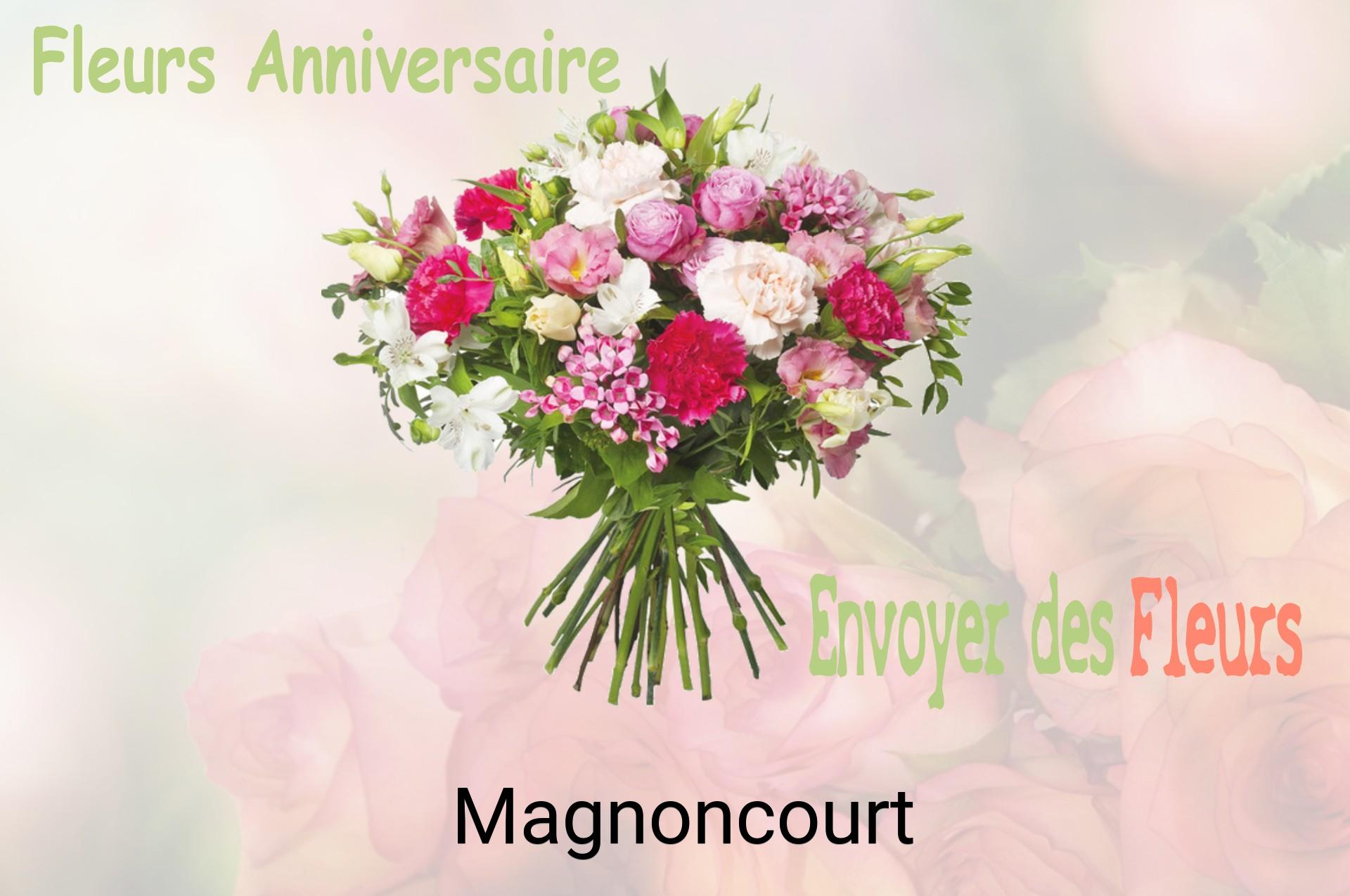 Bouquet de fleurs d’anniversaire livré à Magnoncourt